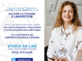 Corso di Laurea Triennale in Lettere – Studi Umanistici (L-10)