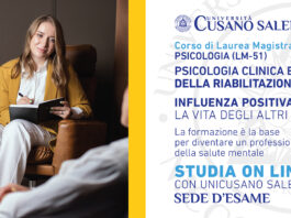 corso di laurea in Psicologia presso Unicusano Salerno