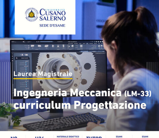 Corso di Laurea Magistrale in Ingegneria Meccanica (LM-33)